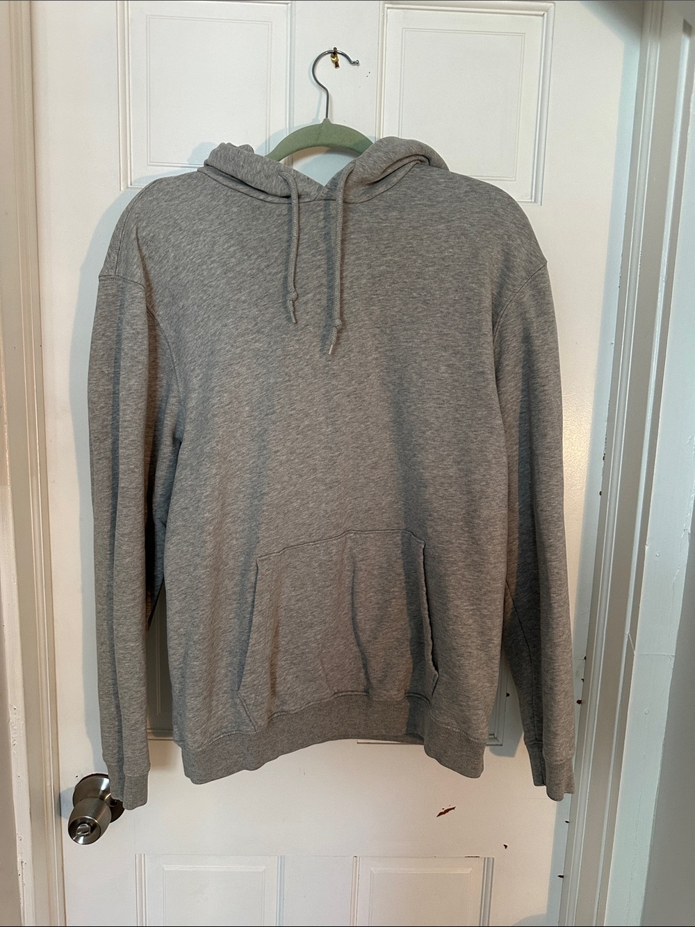 Men's Gap Gray Pullover Hoodie Sweatshirt